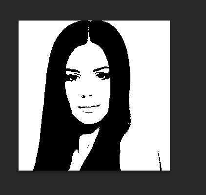 如何把照片处理成这种黑白的效果剪影似的