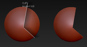 ZBrush中的clip切割笔刷怎么使用？