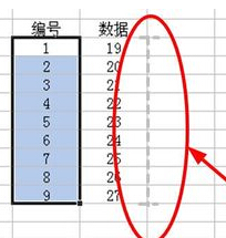 Excel表中列与列怎么对调？