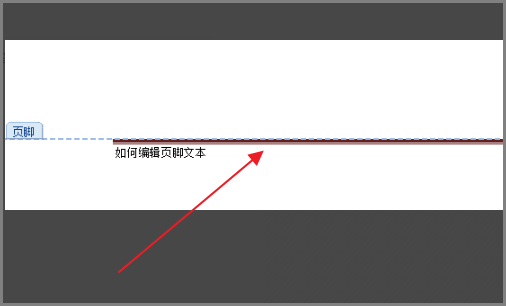 4,需要编辑其他样式的页脚时,可以直接在"插入"页脚"内置"下方选择