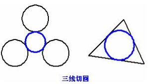 CAD中如何画圆和圆弧的切线？