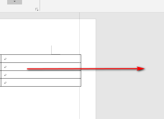 Word2016表格怎么下拉使表格边长或变宽？