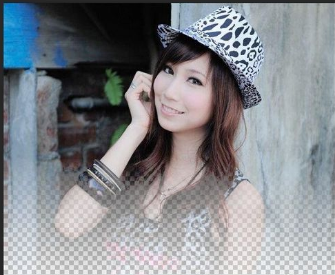 Photoshop 由白色到透明渐变怎么操作？