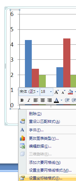 PPT里柱状图都太矮了，如何调高坐标轴？
