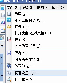 Word怎样设置每页印刷版面尺寸？