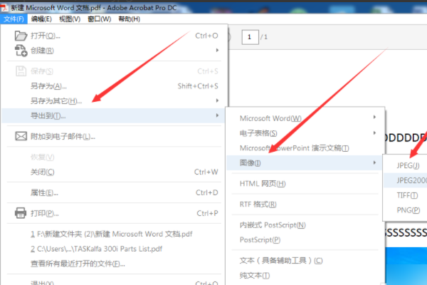 从PDF格式怎么导成图片格式啊？