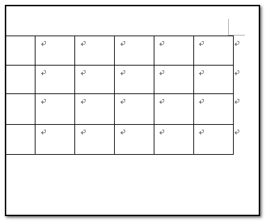 请问word里面如果在一个表格的下方再加一格,怎么加?