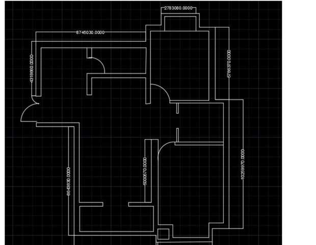 在CAD上画房屋平面设计图？