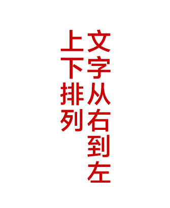 在Photoshop中怎样设置文字从右到左上下排列？