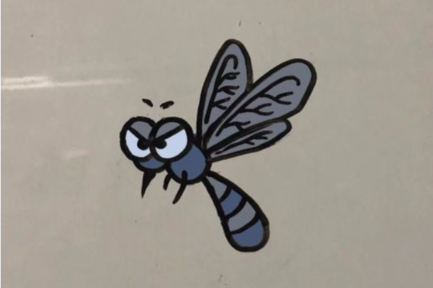 蚊子怎么画
