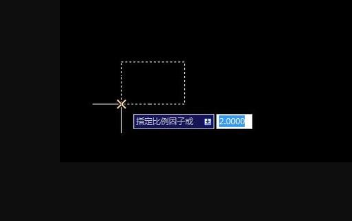 如何在天正制图软件上将图形按比例放大或缩小？