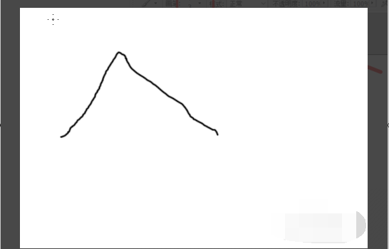Photoshop如何画山？