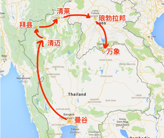 泰国曼谷到清迈怎么走？