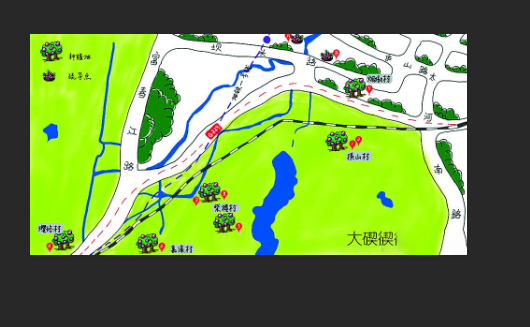 怎样用photoshop修改地图?