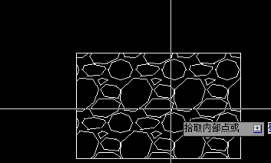 cad中碎石填充是哪个图案?