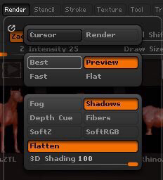 ZBrush怎么渲染出图？