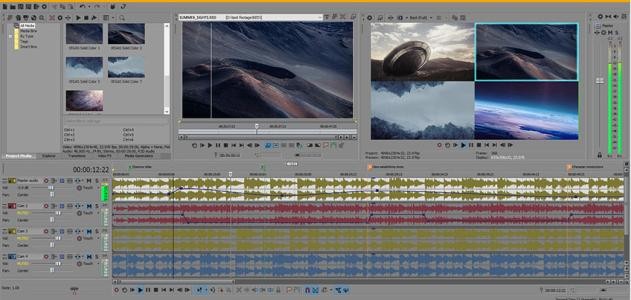 vegas怎么调整视频图片位置