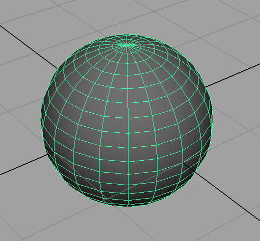 怎么用maya做带切面的半球?