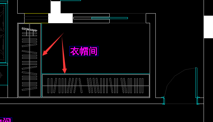 CAD衣柜转角柜怎么画？