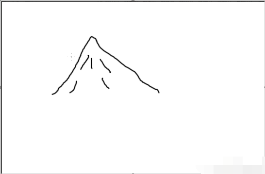 Photoshop如何画山？