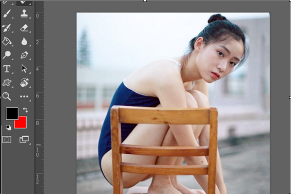 PS 如何调整脸的亮度？