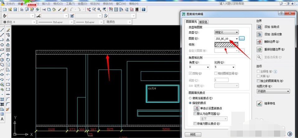 CAD电梯间圆弧的墙面如何画立面图？
