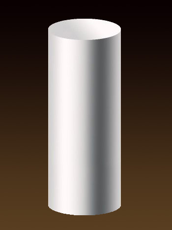 【photoshop】如图,我做了一半,圆柱的圆底怎么弄?