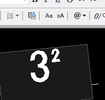 在cad裡面怎麼輸入平方米單位符號上的上標2?
