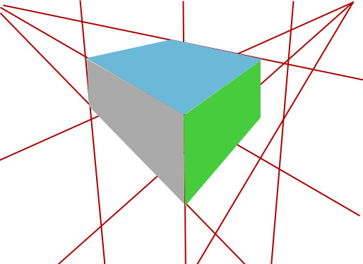 如何ps包装盒平面图改为立体图?