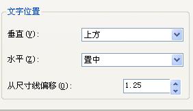 CAD里如何把标注尺寸放在标注线的上方？