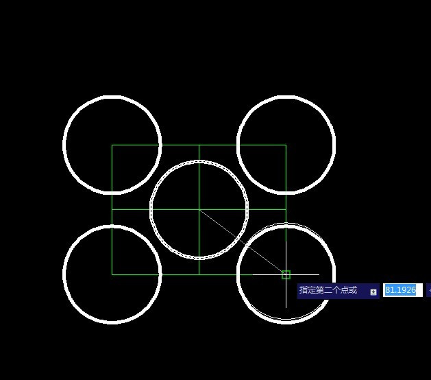 cad四個同樣的圓標註_3d溜溜網