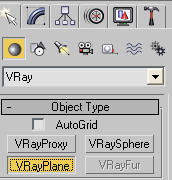 关于VRay plane