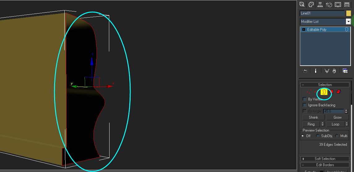 3DMax倒角剖面不闭合
