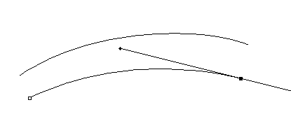 ps钢笔工具怎么能画出多条不相连的路径调整好