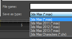 3D Max2014如何转换低版本？