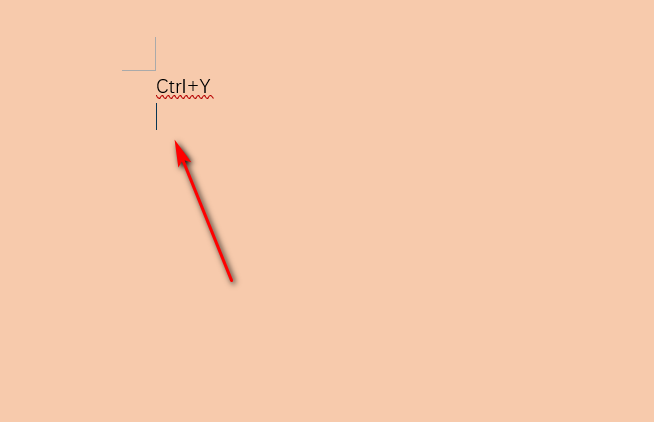 ctrl＋z是后退一步，前进一步的快捷键是什么？