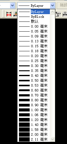 CAD 按样式打印 指定颜色不能加粗