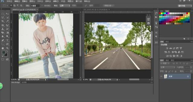 在Photoshop中怎样给图片换背景图片？