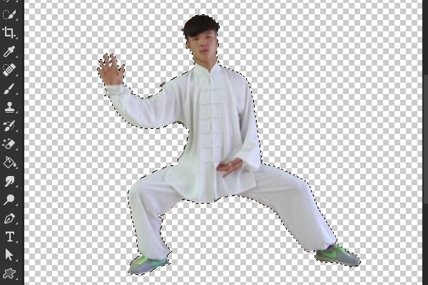在Photoshop中怎样给图片换背景图片？