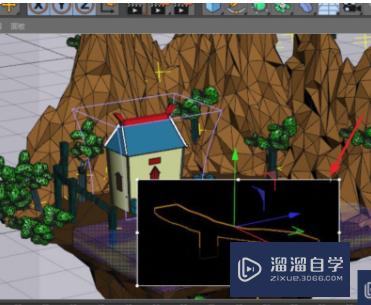 C4D oc渲染器 怎么区域渲染？