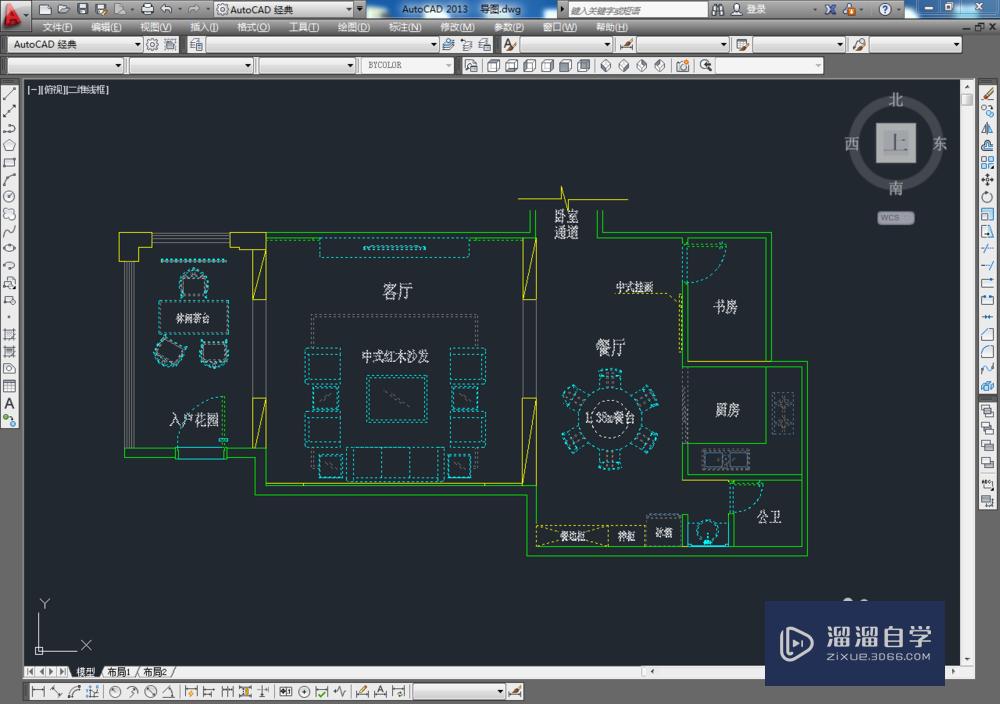 3DMax如何导入平面图？