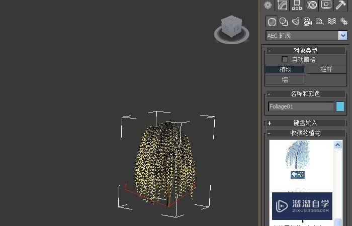 3DMax模型AEc扩展植物如何使用？