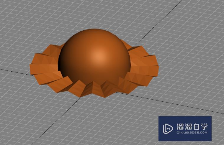 3D Max2018网格建模-太阳帽实例