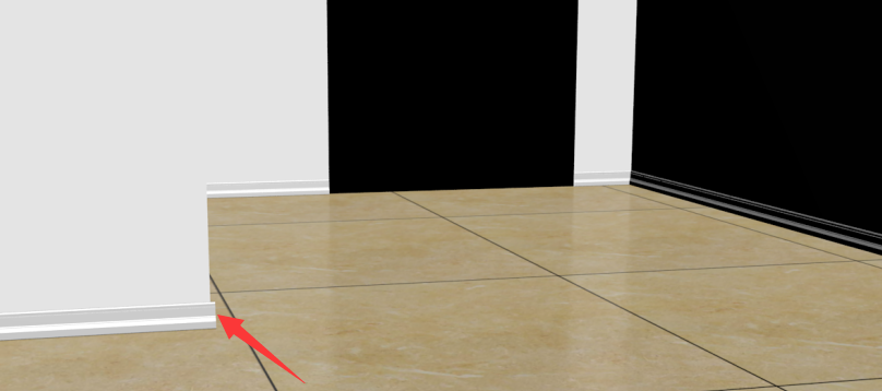 3dmax踢脚线怎么画本人初学者