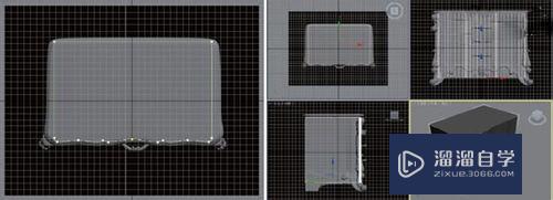 高精家具建模—3DSMax制作欧式雕花柜子