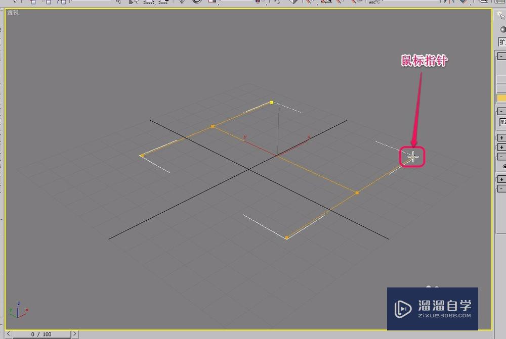 3Ds Max“扩展样条线”之“宽法兰”的创建方法