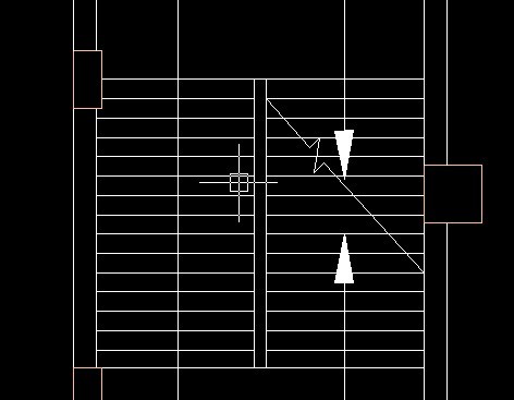 cad在绘制建筑平面图时,楼梯剖断线的作用