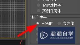 3DSMax如何设置标准粒子的形状#校园分享#？