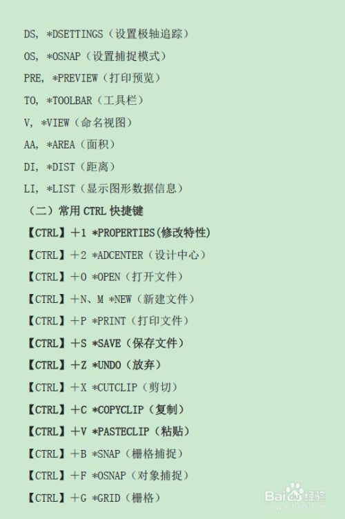 2018CAD快捷键命令大全？