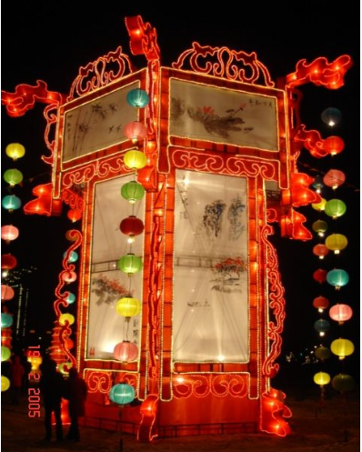 灯笼怎么画的？